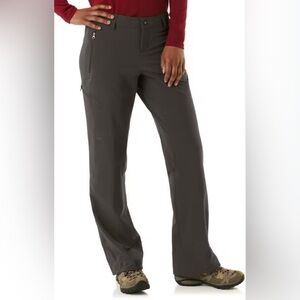 REI women’s dark gray Endeavor Sahara Shade hiking trail pants. Size 2